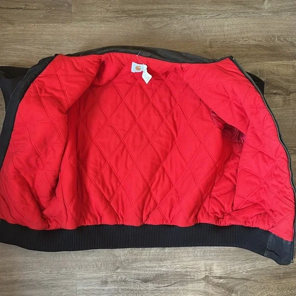 (‼️SOLD‼️) VTG 90s USA made Carhartt JQ165. Pristine condition - Picture 4 of 7